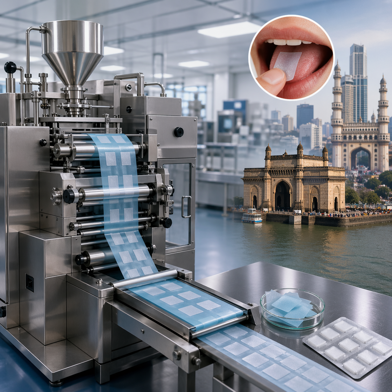 Oral Dissolving Film Making Machine in Hyderabad & Mumbai: Transforming Pharma Manufacturing in India